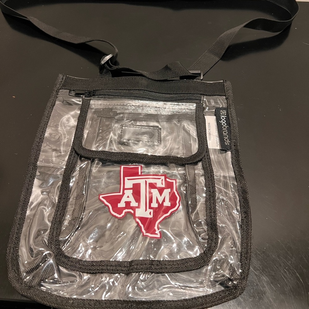 Texas A&M Game day clear crossbody bag